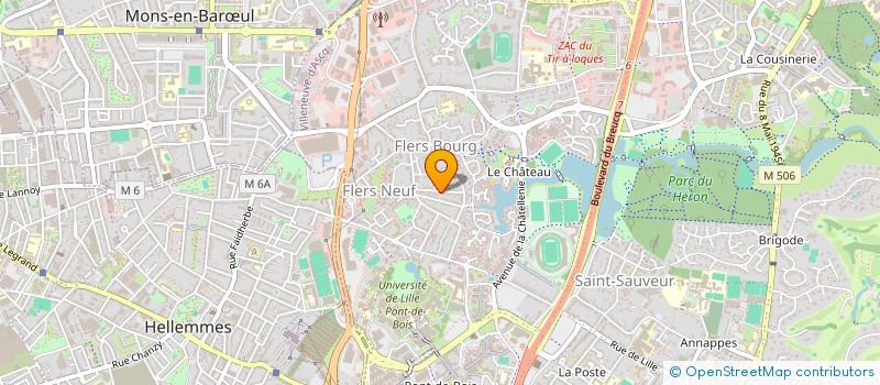 localisation de l'entreprise CRB CONSULTING à VILLENEUVE-D'ASCQ