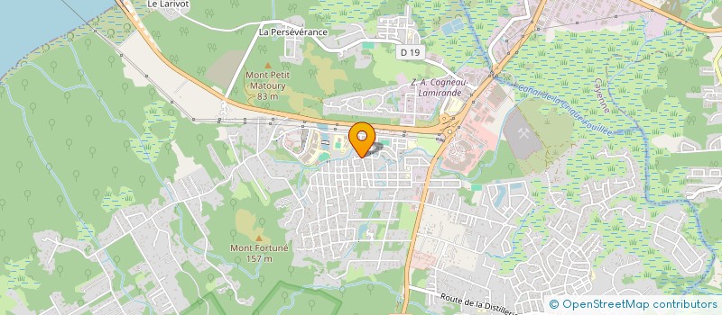 localisation de l'entreprise CRBN à MATOURY