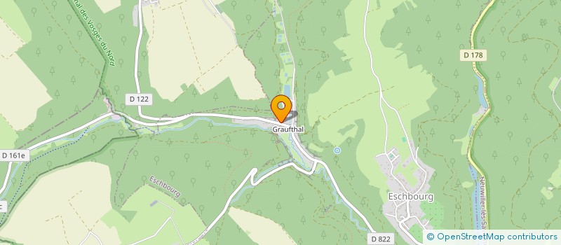 localisation de l'entreprise CRC  ESCHBOURG