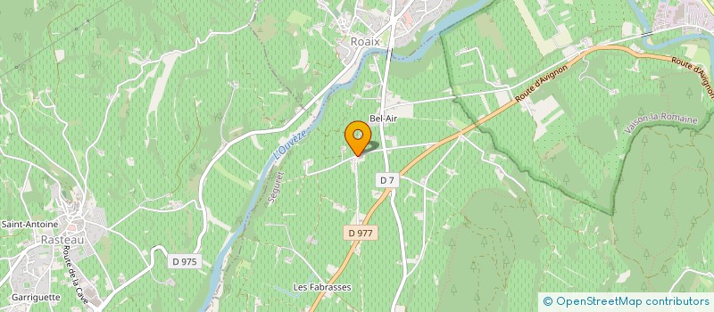 localisation de l'entreprise CRC  SABLET