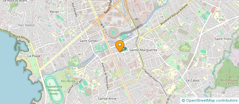 localisation de l'entreprise CRC à MARSEILLE