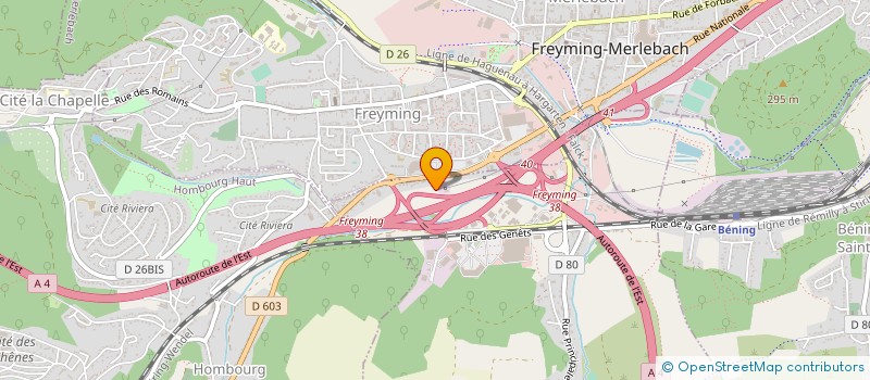 localisation de l'entreprise CRC DEPANNAGE  COCHEREN