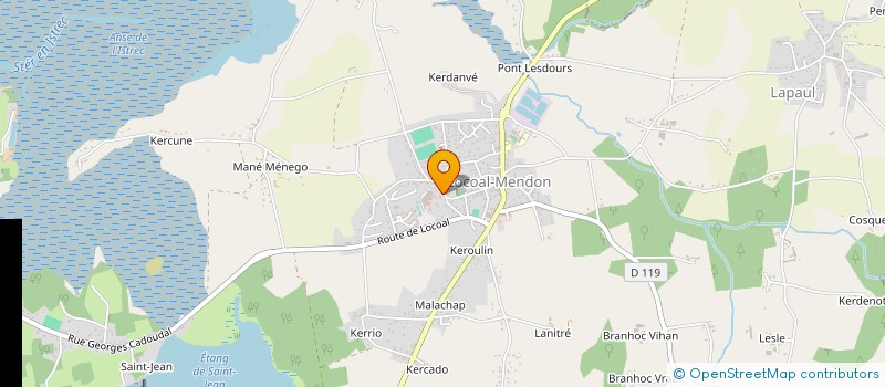 localisation de l'entreprise CRC EXPERTISE ET CONSEIL à LOCOAL-MENDON