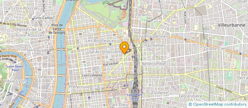 localisation de l'entreprise CRC LYON PROMO  LYON