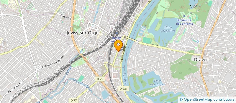 localisation de l'entreprise CRC MONTTESSUY  JUVISY-SUR-ORGE