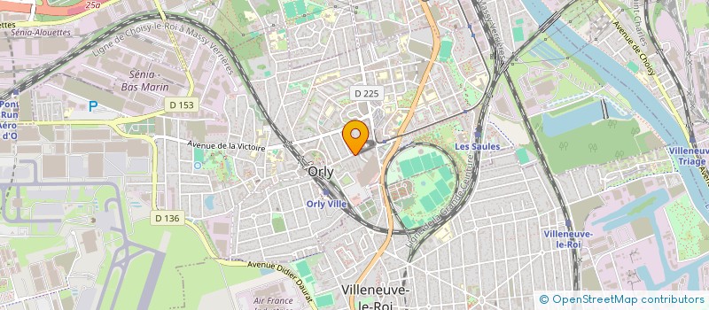 localisation de l'entreprise CRC THERMIQUE à THIAIS