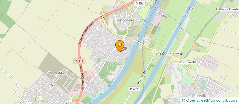 localisation de l'entreprise CRCD à BENOUVILLE