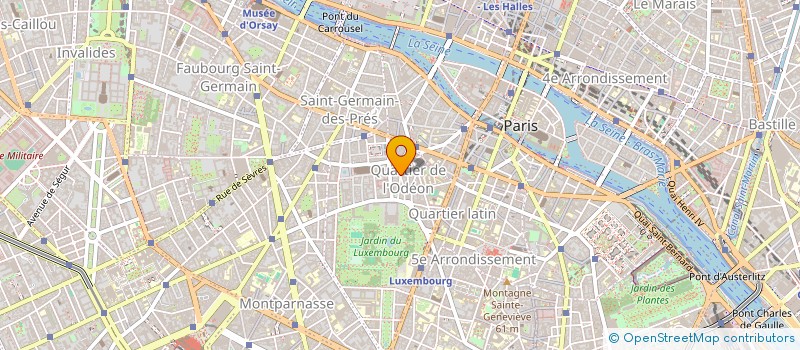 localisation de l'entreprise CRCM  PARIS