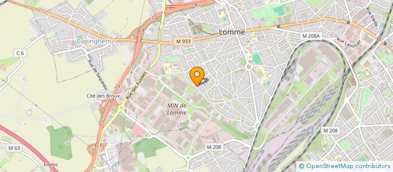 localisation de l'entreprise CRD à LILLE