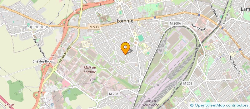 localisation de l'entreprise CRD-COURTAGE  LILLE