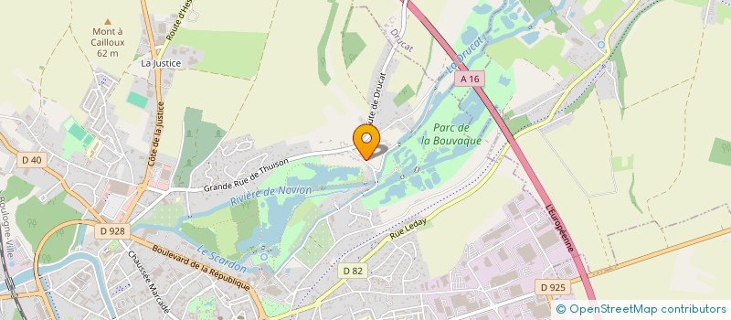 localisation de l'entreprise CRD INVEST  ABBEVILLE