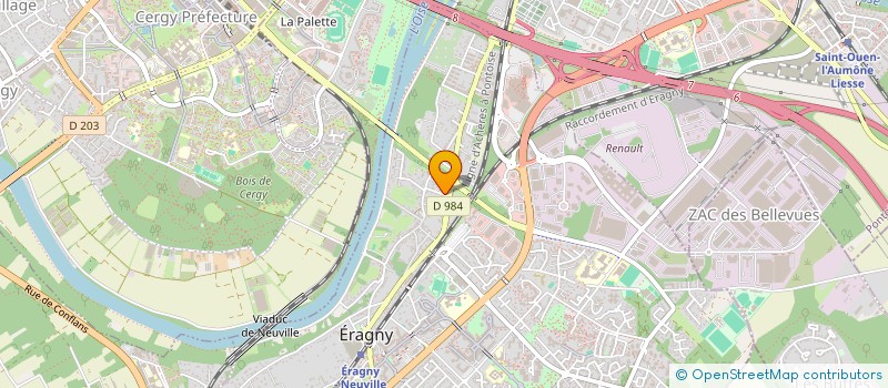 localisation de l'entreprise CRD MANDATAIRE à ERAGNY