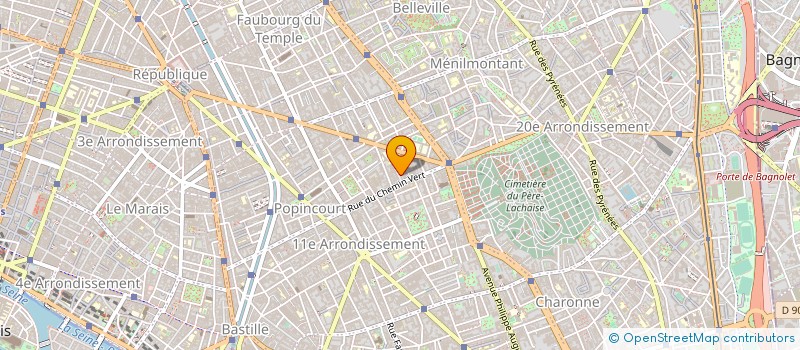 localisation de l'entreprise CRD MARBRERIE à PARIS
