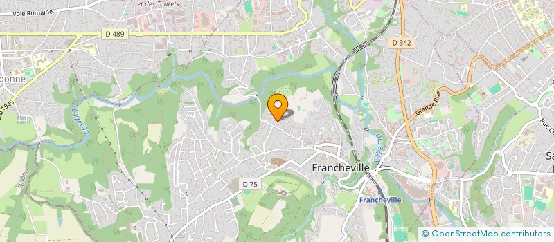 localisation de l'entreprise CRD STOCKAGE  FRANCHEVILLE