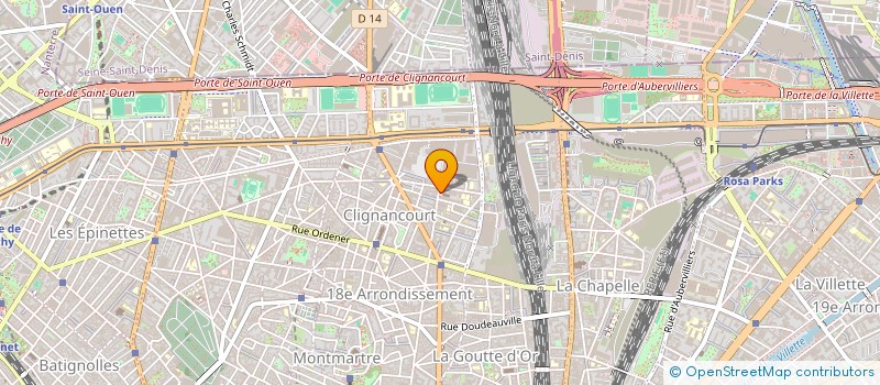 localisation de l'entreprise CRDB  PARIS