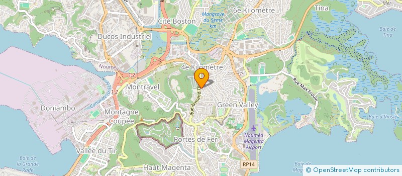 localisation de l'entreprise CRDI à NOUMEA