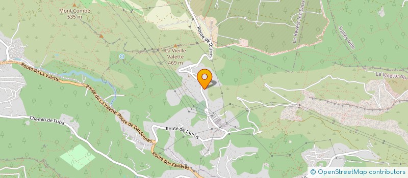 localisation de l'entreprise CRDM PRODUCTION  LA VALETTE-DU-VAR