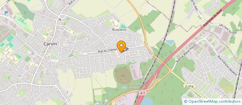 localisation de l'entreprise CRDS  CARVIN