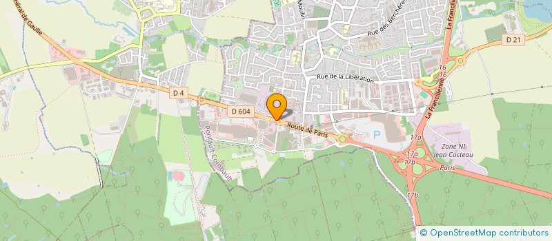 localisation de l'entreprise CRDS CONSEILS à PONTAULT-COMBAULT