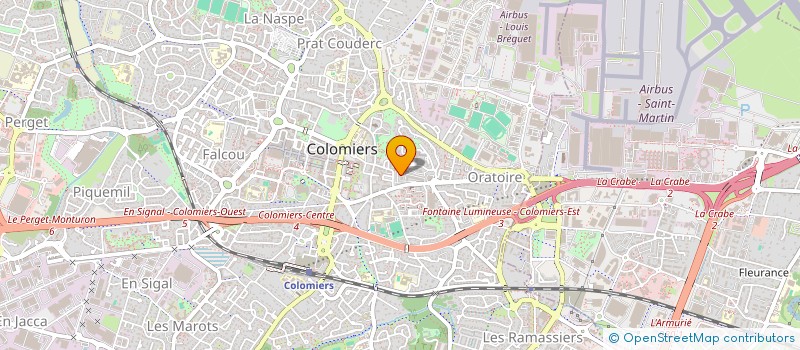 localisation de l'entreprise CRE-APPART à COLOMIERS