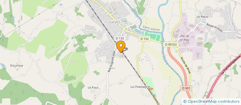 localisation de l'entreprise CRE'ARTPASSION  VARETZ