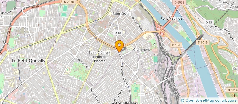 localisation de l'entreprise CREA 2 COM DIGITALE  ROUEN