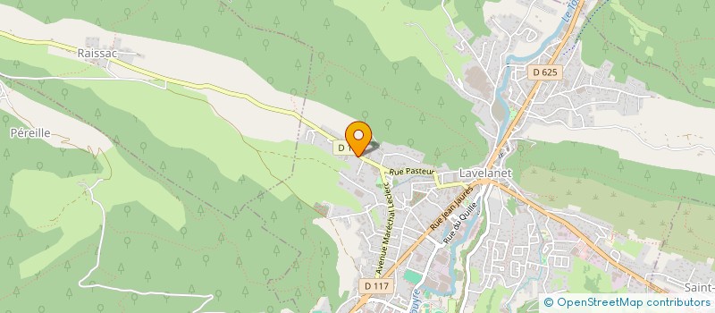 localisation de l'entreprise CREA 2 NANAS à LAVELANET