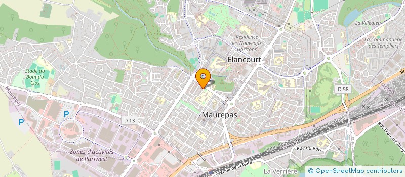 localisation de l'entreprise CREA 28 à COIGNIERES