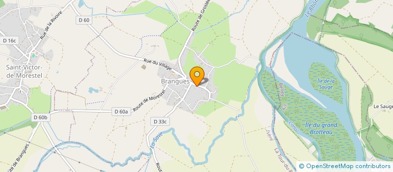 localisation de l'entreprise CREA  VEZERONCE-CURTIN