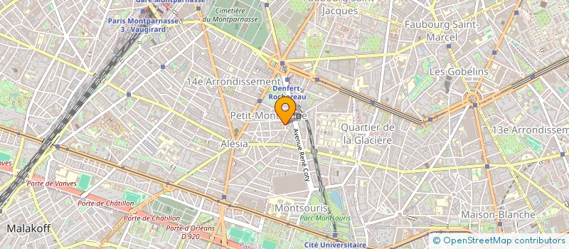 localisation de l'entreprise CREA AFTER  PARIS