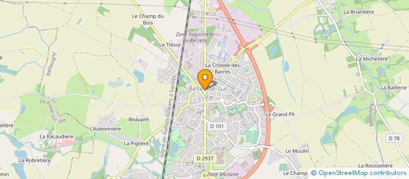 localisation de l'entreprise CREA AGENCEMENT à BELLEVIGNY