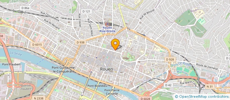 localisation de l'entreprise CREA BEAUVOISINE  ROUEN