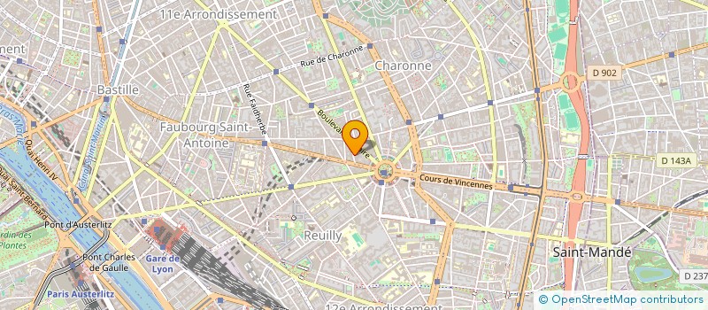 localisation de l'entreprise CREA BRASSERIES  PARIS