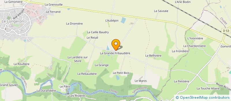 localisation de l'entreprise CREA COMPOSITE à SEVREMOINE