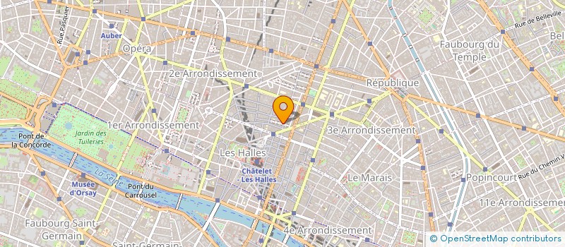 localisation de l'entreprise CREA-CONCEPT à PARIS