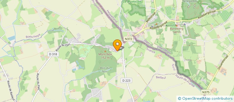 localisation de l'entreprise CREA-CONCEPT 59  BOESCHEPE