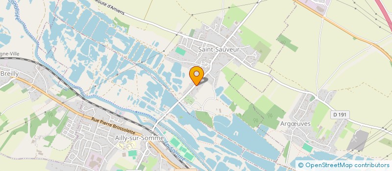 localisation de l'entreprise CREA CONCEPT PICARDIE à SAINT-SAUVEUR