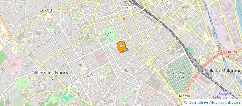 localisation de l'entreprise CREA-CONCERTS  NANCY