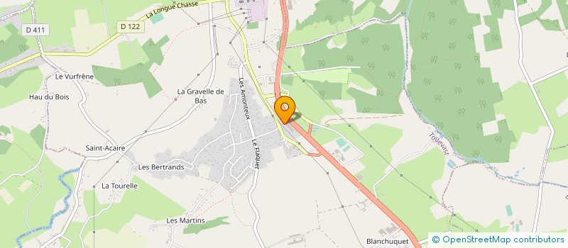 localisation de l'entreprise CREA CONFORT à TOLLEVAST