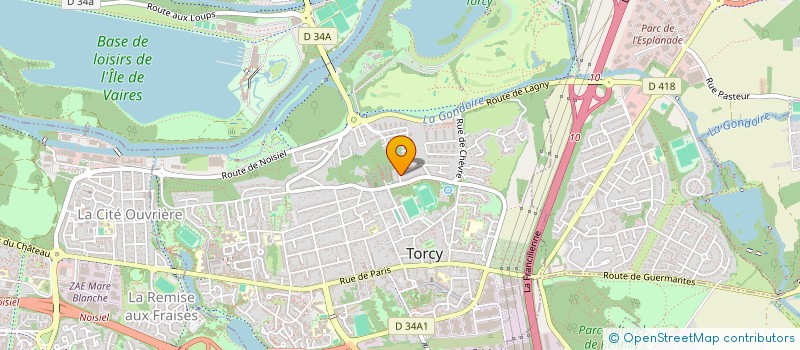 localisation de l'entreprise CREA CONSULTING à TORCY