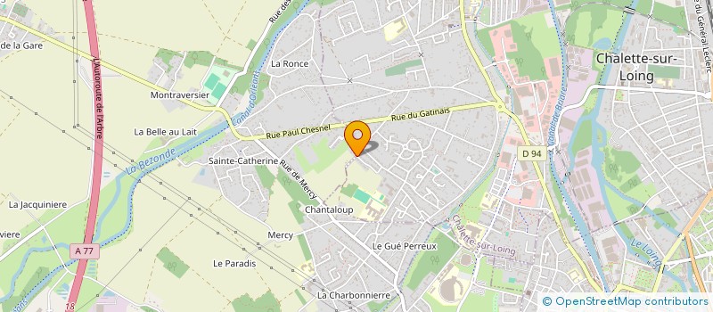 localisation de l'entreprise CREA-COUTURE à PANNES