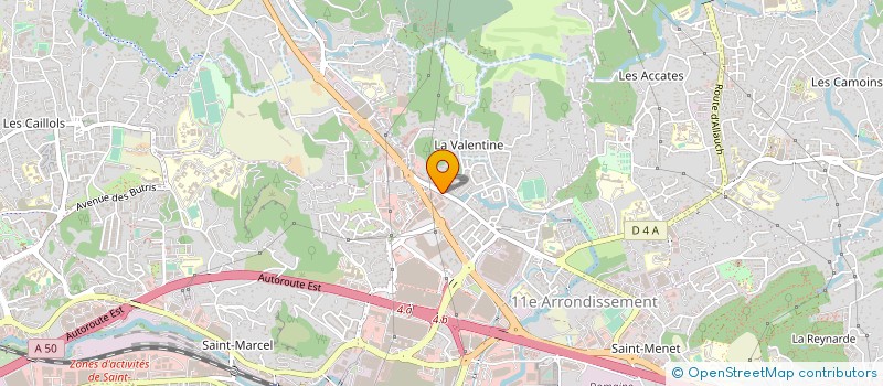 localisation de l'entreprise CREA D'OR à MARSEILLE