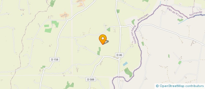 localisation de l'entreprise CREA'ENVIRONNEMENT  BUAIS-LES-MONTS