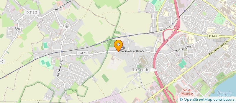 localisation de l'entreprise CREA EVENTS  LA SENTINELLE