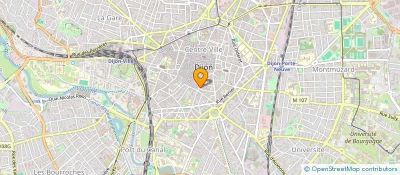 localisation de l'entreprise CREA'FIL à DIJON