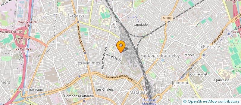 localisation de l'entreprise CREA & FORMA-SON à TOULOUSE