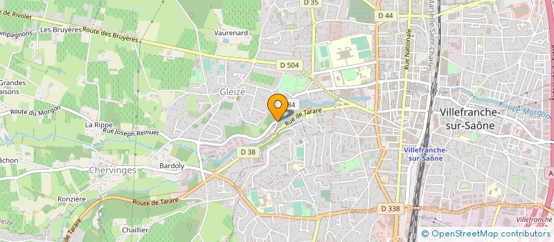 localisation de l'entreprise CREA FORME à GLEIZE
