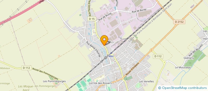 localisation de l'entreprise CREA GROUP  MER