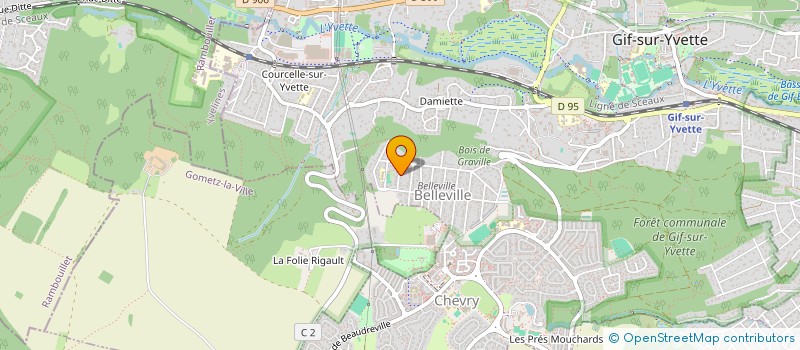 localisation de l'entreprise CREA HABITAT NDDS TRANSPORTS à GIF-SUR-YVETTE