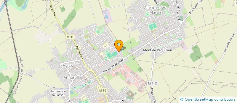 localisation de l'entreprise CREA HABITATION  ANNULLIN